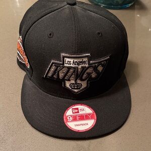 New Era Black Los Angeles Kings Snapback Cap